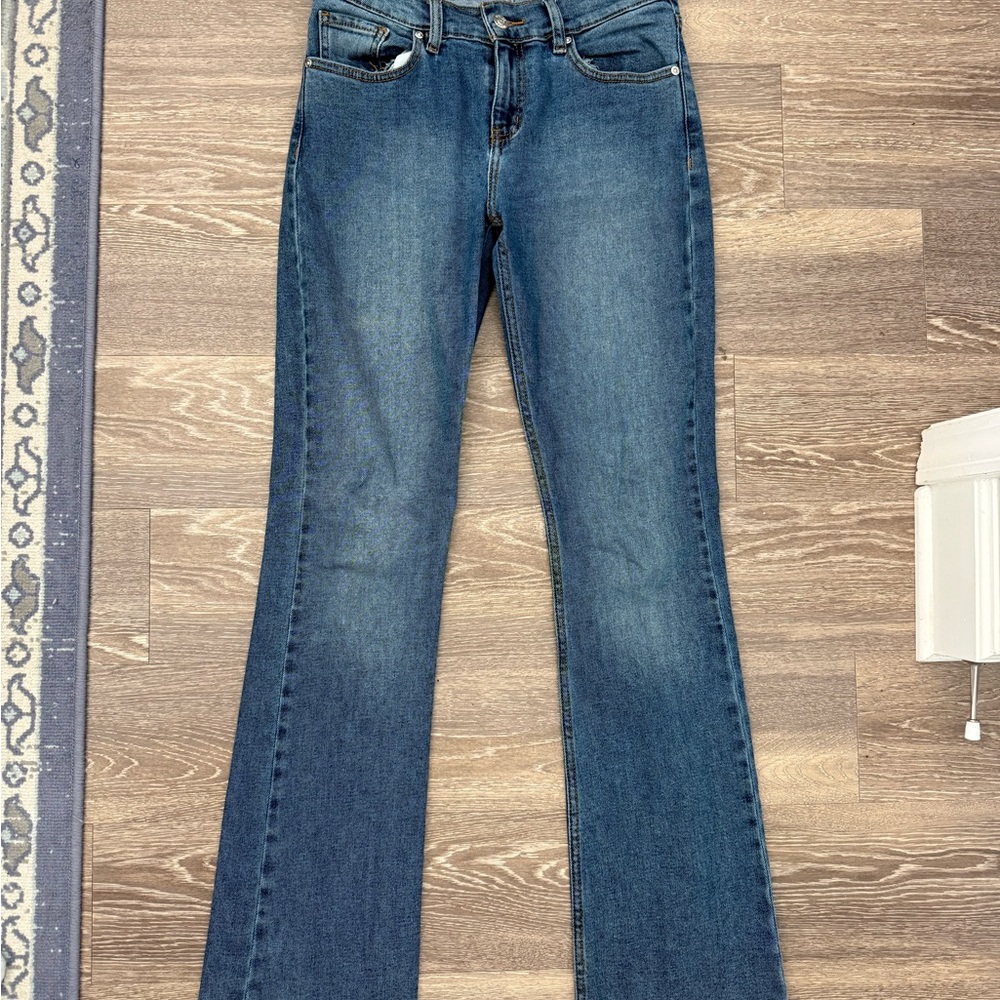 REVICE Dark Blue Flare Jeans